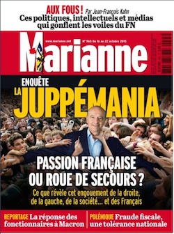 Alain Juppe plait à Marianne