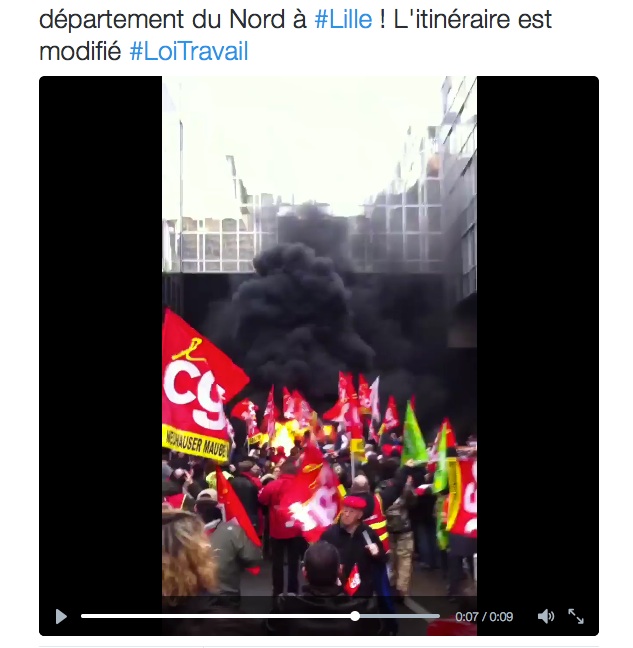 Lille : Manifestation du 31 Mars 2016
