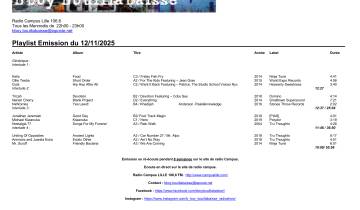 B Boy Bouillabaisse Mercredi 12 novembre 2025