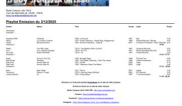 B Boy Bouillabaisse Mercredi 3 décembre 2025