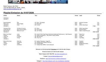 B Boy Bouillabaisse Mercredi 1er Juillet 2026